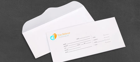 Tithe Envelope Printing